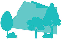 20- Végétalisation devant la Halle Roublot - Agrandir l'image, .JPG 36 KB (fenêtre modale)